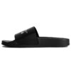 Off-White Multi-logo Print Pool Slides Svart