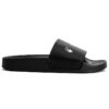 Off-White Multi-logo Print Pool Slides Svart