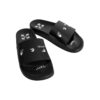 Off-White Multi-logo Print Pool Slides Svart