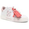 Off-White New Low Vulcanized Canvas Sneakers «White Light Pink»