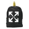 Off-White Nylon-ryggsekk for menn i svart