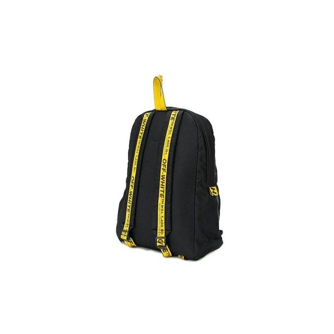 Off-White Nylon-ryggsekk for menn i svart