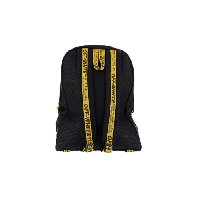 Off-White Nylon-ryggsekk for menn i svart