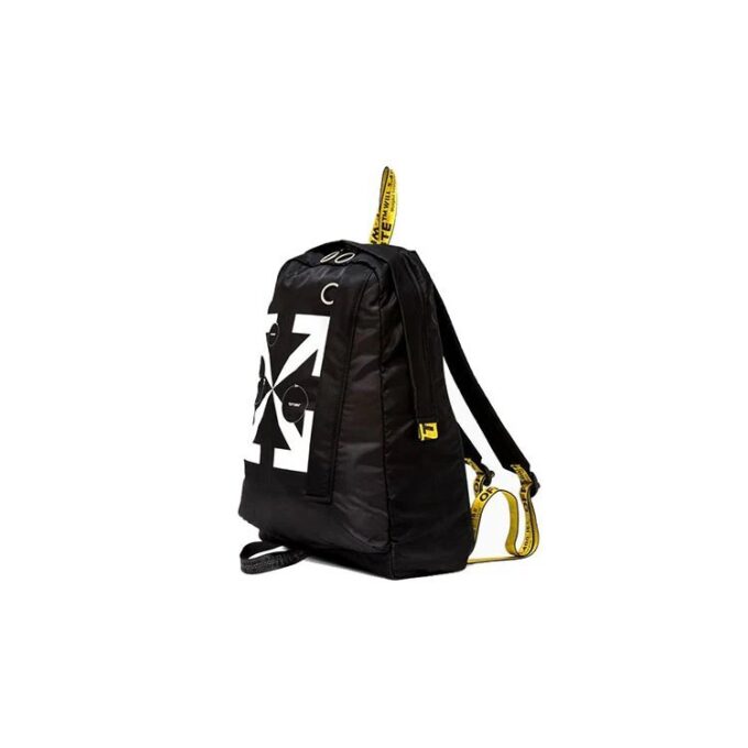 Off-White Nylon-ryggsekk for menn i svart