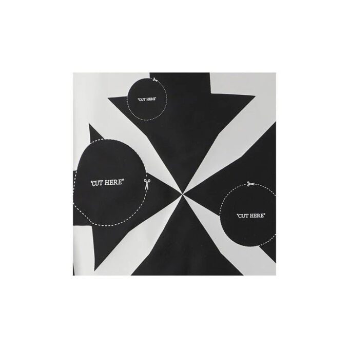 Off-White Nylon-ryggsekk for menn i svart