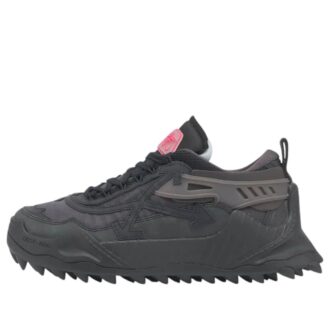 Off-White Odsy-1000 «Black Grey Fuchsia»