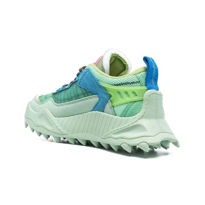 Off-White Odsy-1000 lave sneakers «Green Blue»
