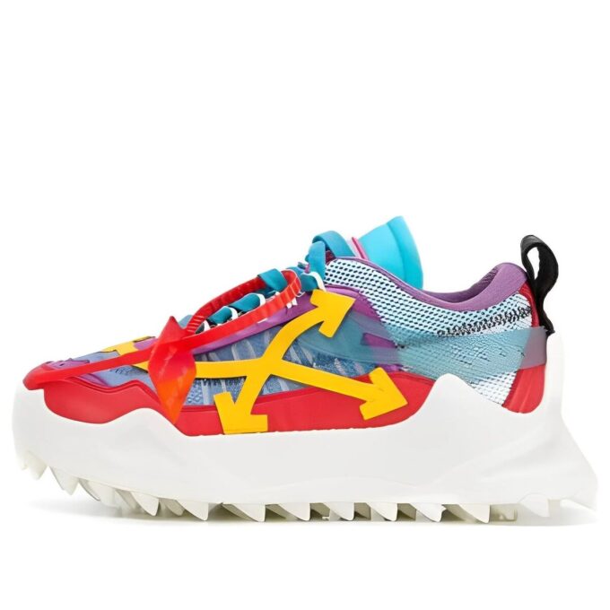 Off-White Odsy-1000 Sneaker «Red White Yellow»