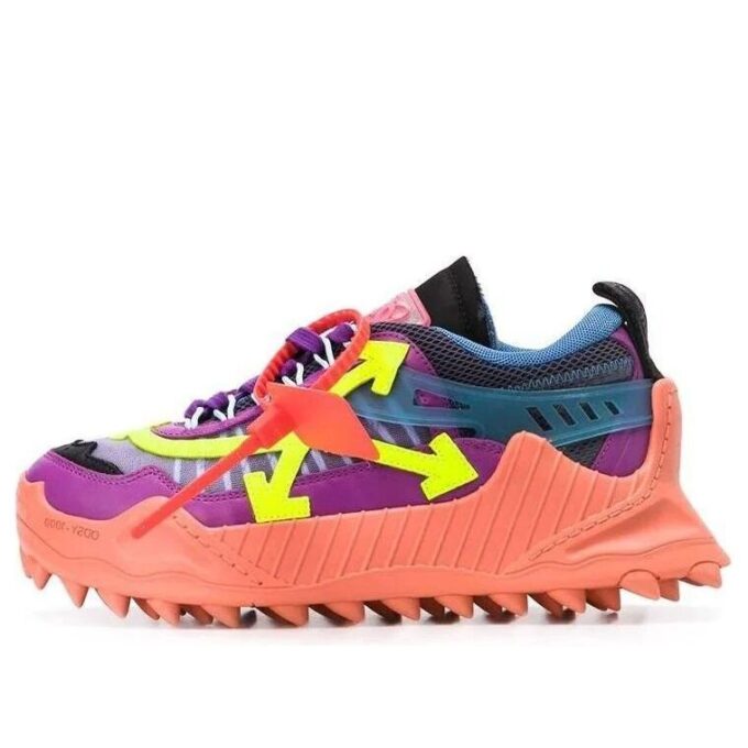 Off-White Odsy-1000 «Violet Yellow»