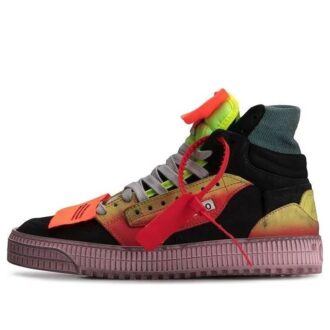 Off-White Off-Court 3.0 «Black Yellow»
