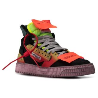 Off-White Off-Court 3.0 «Black Yellow»