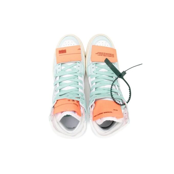 Off-White Off-Court 3.0 høy sneaker «White Teal»