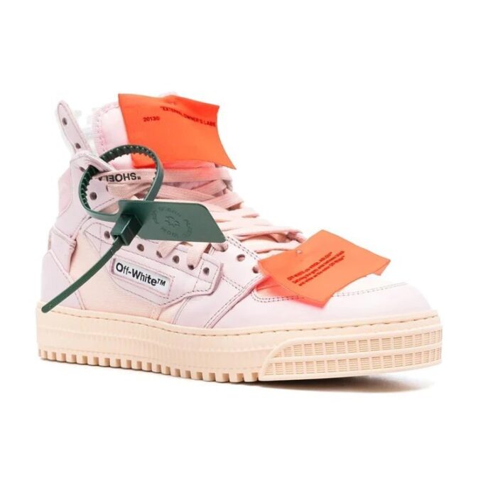 Off-White Off-Court 3.0 høye Sneakers «Pink Beige»