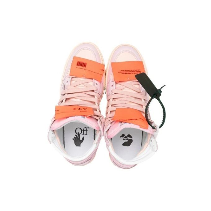 Off-White Off-Court 3.0 høye Sneakers «Pink Beige»