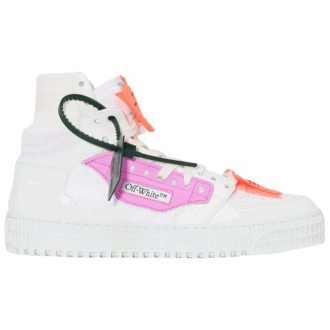 Off-White Off-Court 3.0 høyhælte Sneakers «White Pink»