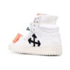 Off-White Off-Court 3.0 Lær- og lerretssneaker «White Orange»