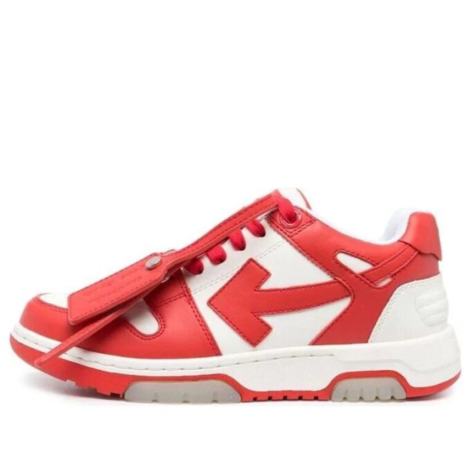 Off-White Off-Court 3.0 lave fritidsSneakers Rød/Hvit