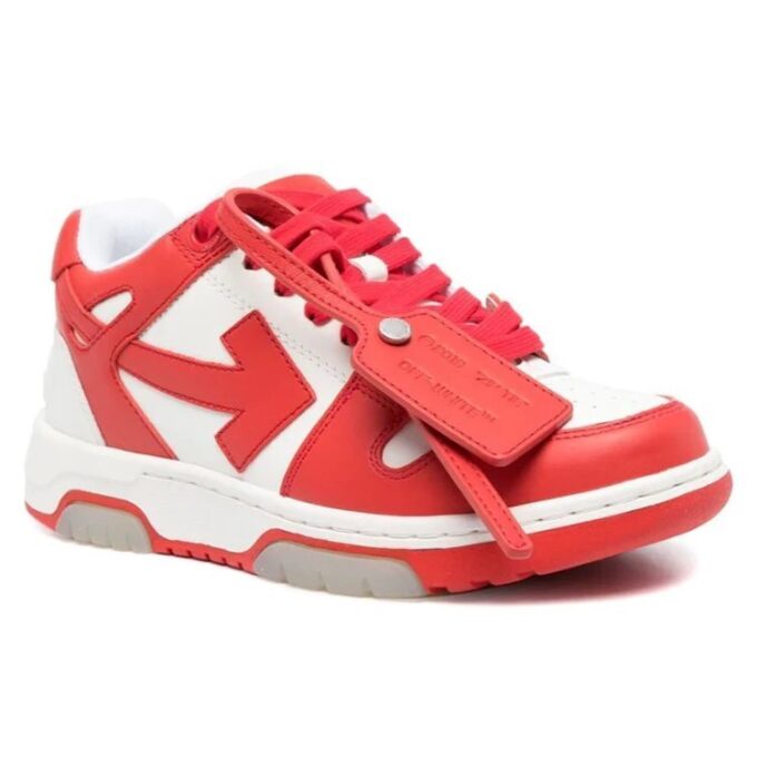 Off-White Off-Court 3.0 lave fritidsSneakers Rød/Hvit