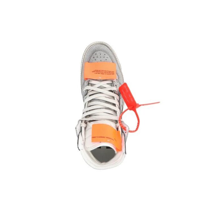 Off-White Off-Court Sølv Glitter Wms