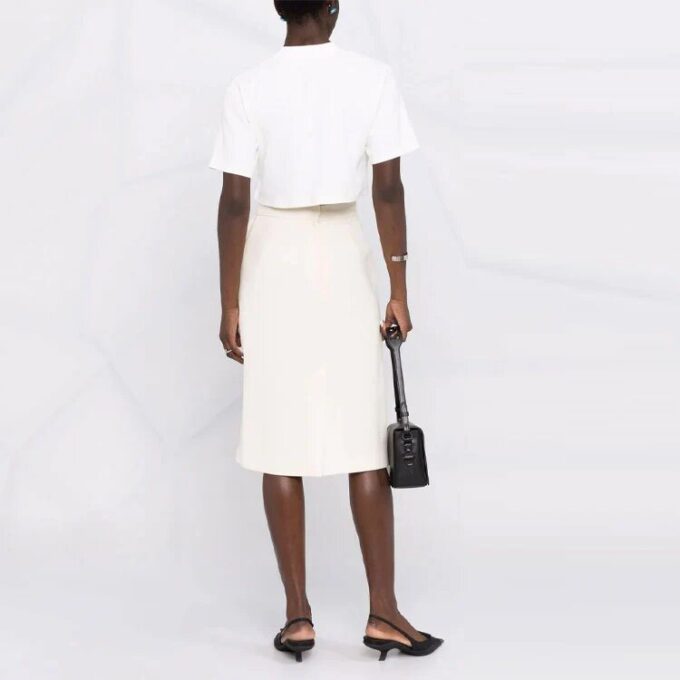 Off-White Off-stamp kort T-skjorte «White»