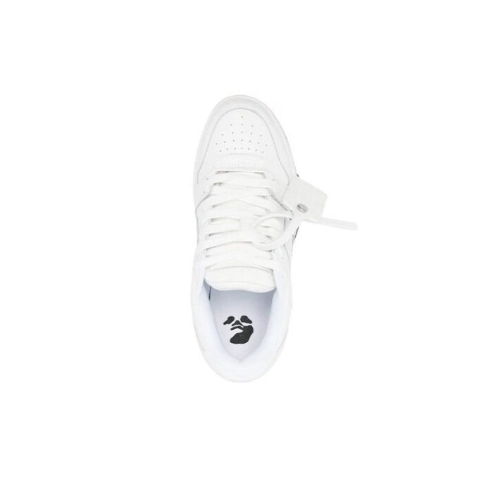 Off-White Out Of Office For Walking Low-Tops «White Purple»