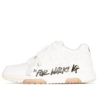 Off-White Out Of Office For Walking Sneaker «White Black»