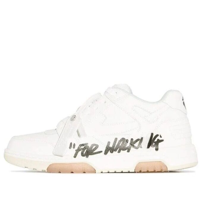 Off-White Out Of Office For Walking Sneaker «White Black»