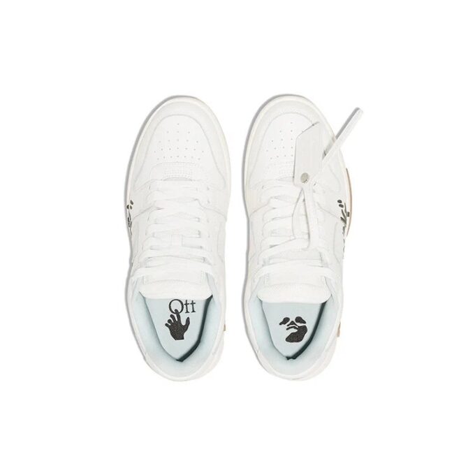 Off-White Out Of Office For Walking Sneaker «White Black»