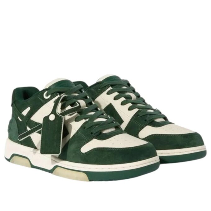 Off-White Out Of Office «Jet Green Ecru»