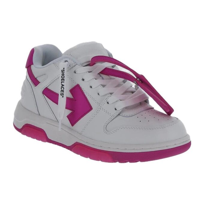 Off-White Out Of Office kalveskinn «White Purple»