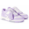 Off-White Out Of Office kalveskinnsneaker «Purple White»