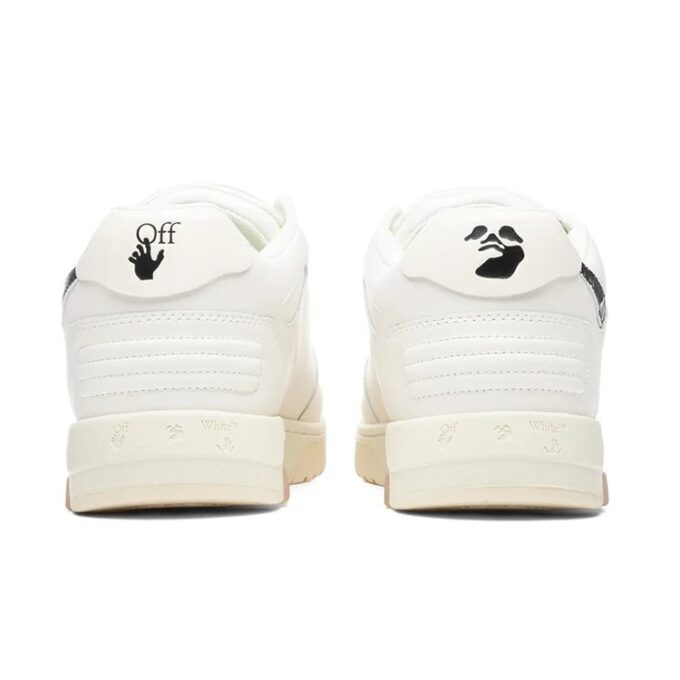 OFF-WHITE Out Of Office lav Sneaker svart