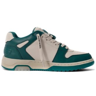 Off-White Out Of Office lave sneakers grønn/hvit