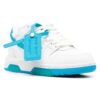 Off-White Out Of Office lavt sneaker «Blå Hvit»