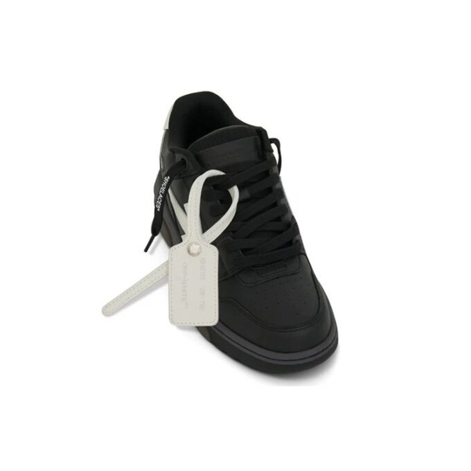 Off-White Out Of Office lavt sneaker «Black White»