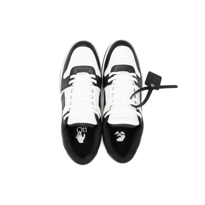 Off-White Out Of Office lavt sneaker «Black White»