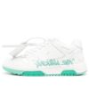 Off-White Out Of Office lavt sneaker for gåturer «Hvit Grønn»