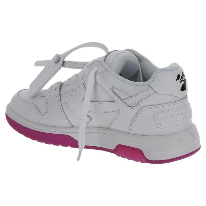 Off-White Out Of Office lavt sneaker for gåturer «White Purple»