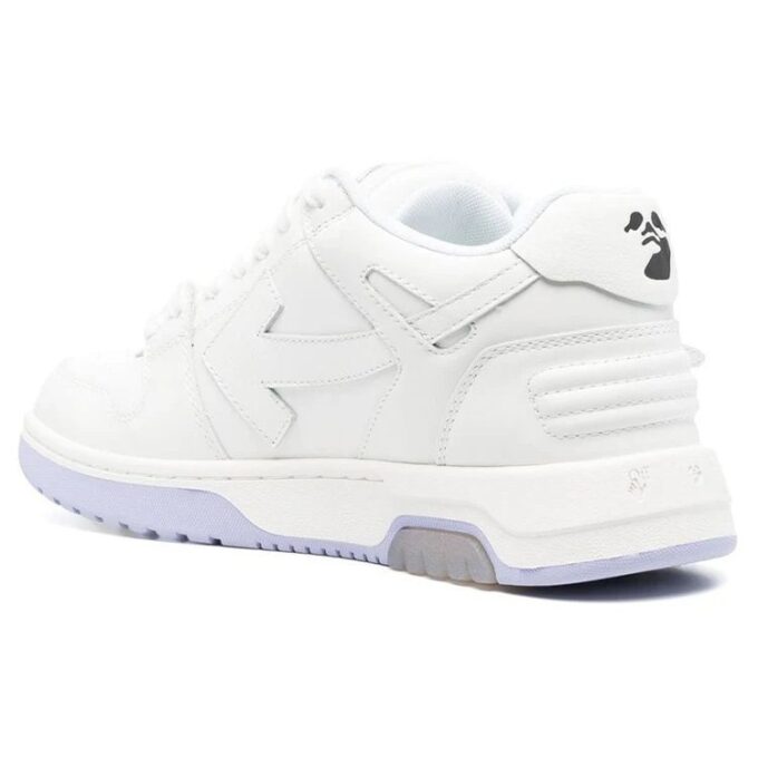 Off-White Out Of Office lavt sneaker for gåturer «White Purple»
