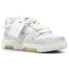 Off-White Out Of Office lavt sneaker «Gråhvit»