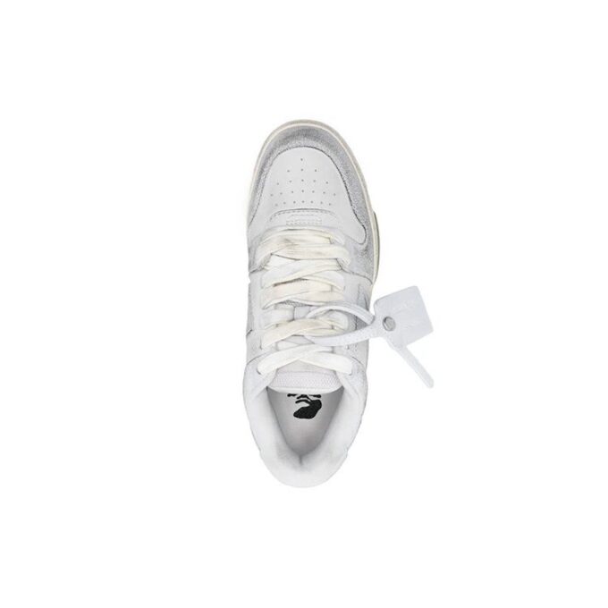 Off-White Out Of Office lavt sneaker «Gråhvit»