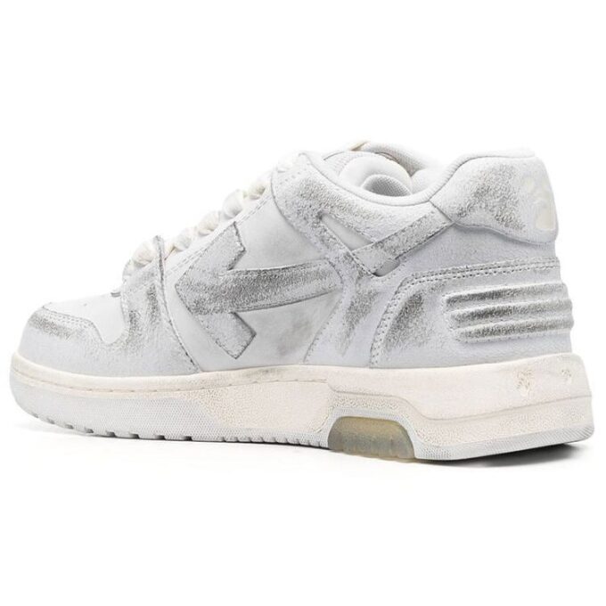 Off-White Out Of Office lavt sneaker «Gråhvit»