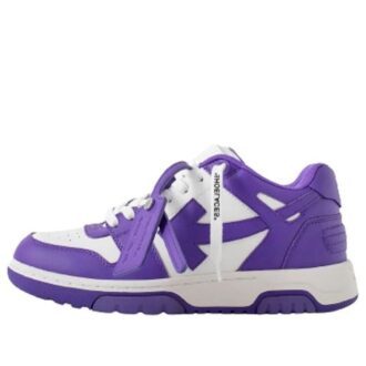 Off-White Out Of Office lavt sneaker «Lilla Hvit»