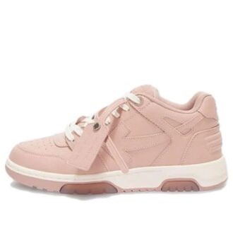 Off-White Out Of Office lavt sneaker «Pink White»
