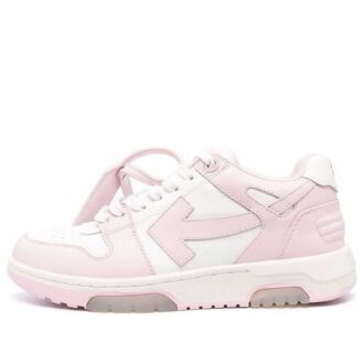 Off-White Out Of Office lavt sneaker «Pink White»