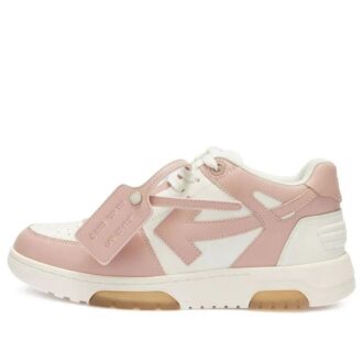 Off-White Out Of Office lavt sneaker «Pink White»