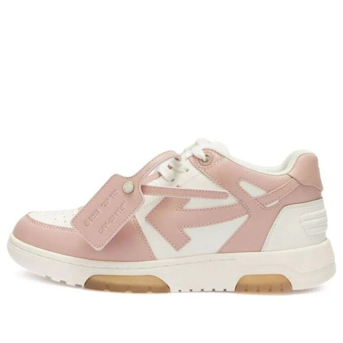 Off-White Out Of Office lavt sneaker «Pink White»