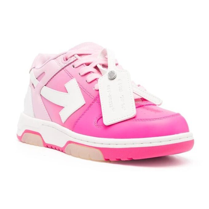 Off-White Out Of Office lavt sneaker «Pink White»