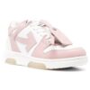Off-White Out Of Office lavt sneaker «Pink White»