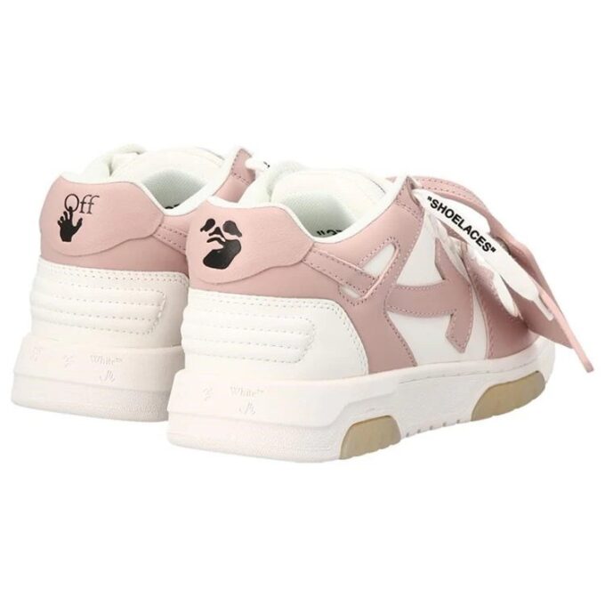 Off-White Out Of Office lavt sneaker «Pink White»